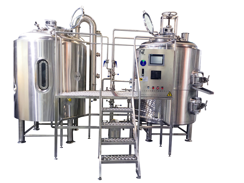 2 vessels 3 vessels Stainless steel beer brewhouse brewery equipment ZXF